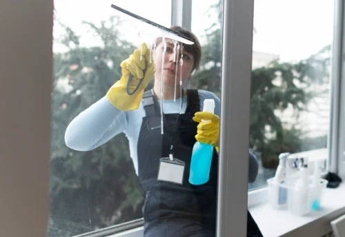 Nettoyage de vitres intérieures et extérieures à Jaunay-Marigny